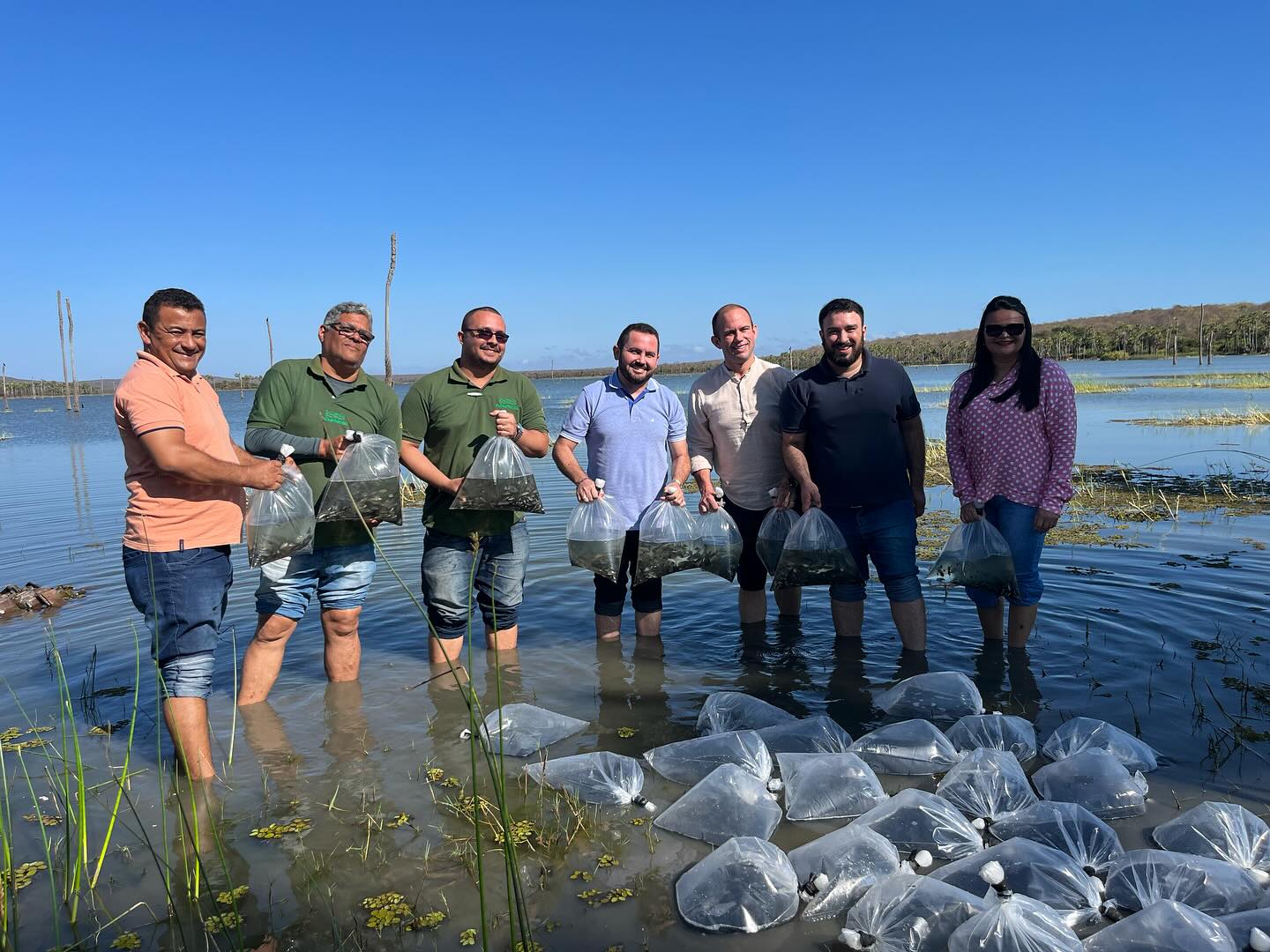 Câmara Municipal de Itaiçaba realiza ação de peixamento em parceria com a secretaria de pesca do Ceará