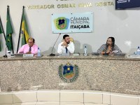 CÂMARA MUNICIPAL DE ITAIÇABA RETOMA AS SESSÕES PLENÁRIAS