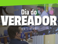 Dia 1 de outubro é celebrado o Dia do Vereador