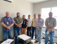 O presidente da Câmara, vereador Antoniel Holanda, recebeu na manhã do último dia 16, uma equipe da Cagece capitaneada pelo superintendente Jacinto Leal; pelo gerente regional, Tancredo, e pela servidora Aline